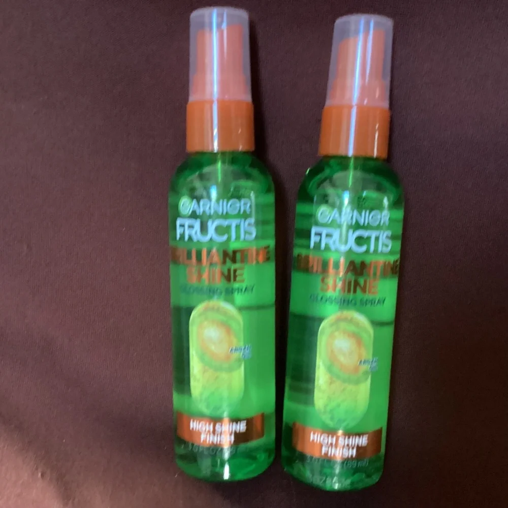Garnier Fructis Brillantine Shine Glossing Spray Bundle 3 fl oz/89 ml